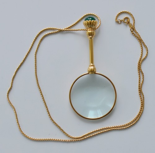 Vintage lorgnette leselupe - vintage,