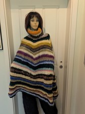 Strickponcho Poncho Cape
