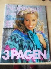 Strickheft Strickjournal Norweger Folklore 3 PAGEN