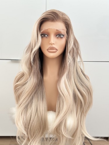 Blond remy hair - blond, perücke