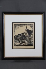 Carl Thiemann Holzschnitt Das