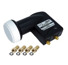 TWIN LNB-LNC High Gain 70dB von B.E.S.T.- Germany SAT Kopf LMB 4K 8K Ultra HD+3D