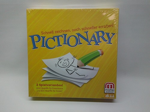Mattel games pictionary - pictionary,