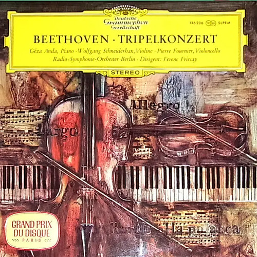 Beethoven fricsay p - lp, beethoven/