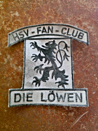 Alter hsv löwen - aufnäher, fan