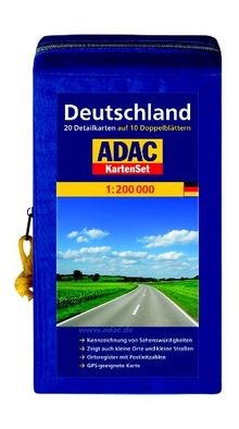 Adac straßenkarten kartenset - adac,