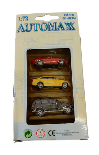 3er set automaxx metall - 3er, 1:72