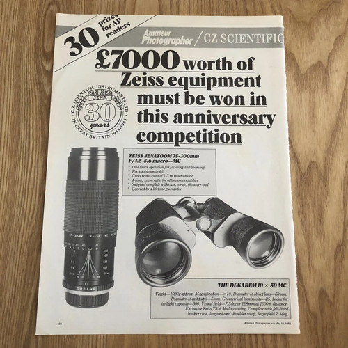 Cams103 magazinwerbung 11x8 - cams103,