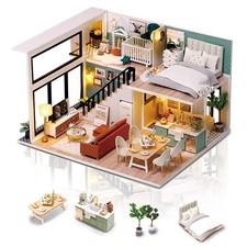 Miniatur Puppenhaus Bastelset