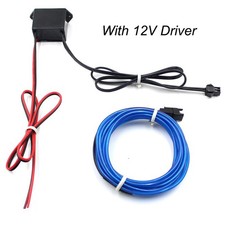 LED EL Leuchtdraht Wire Kabel