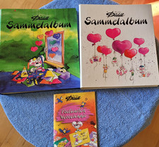 Riesige Diddl Postkarten Sammlung in 2 Ordner + Postkartenverzeichnis von 1999