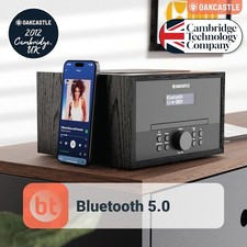 Radio DAB+/FM, BT, Dual-Alarm