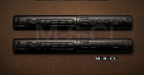 Limited edition black - x, 3d