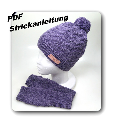 Strickanleitung mütze und - strickanleitung,