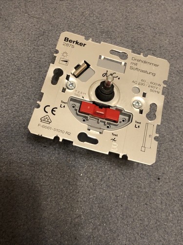 Berker 2875 drehdimmer - berker, dimmer