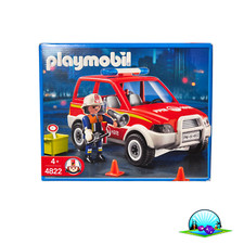 Playmobil Feuerwehr - Kommandowagen 4822 Neu & OVP Feuerwehrmann Feuerwehrauto