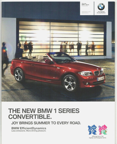 Bmw 1er cabrio 2011 - 2011-12, uk