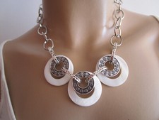 Damen Collier Hals Kette kurz