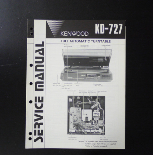 Original kenwood 727 full - original,