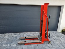 Schreiber+Weinert Handhydraulik Hochhubwagen Handstapler Hubhöhe 160cm 600kg