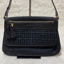 Vintage GIVENCHY 4G Logo Leder