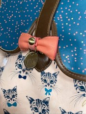 Große wunderschöne Handtasche mit Katzen ZUCKERSÜSSES DESIGN MEOW NEU