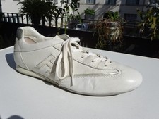 HOGAN by TOD`S TODS Olympia Damen Schuhe Sneaker Leder Weiß Italy Gr.39,5 TOP