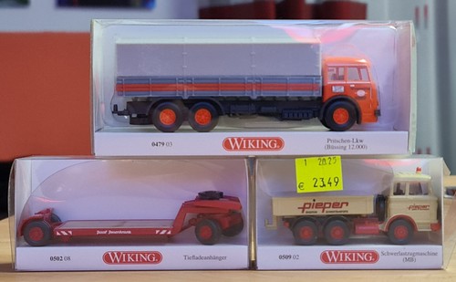 Wiking konvolut 3 modelle - konvolut,