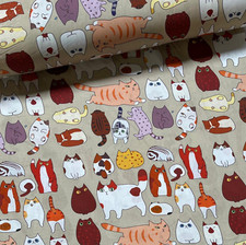 Stoff Meterware Baumwollstoff