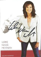 Autogramm Ulrike Nasse