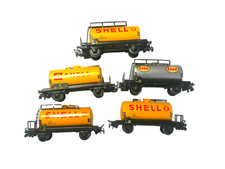 5 x Güterwagen Kesselwagen