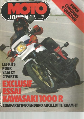 Motorrad journal 590 kawa - motorrad,