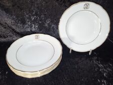 6x Walküre Teller tief 24cm weiß Goldrand Suppenteller Z Welle wie neu