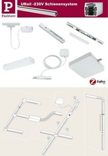 Paulmann URail Einspeisungen Mittel/End/Flex/Zigbee in Weiss Matt zur Auswahl