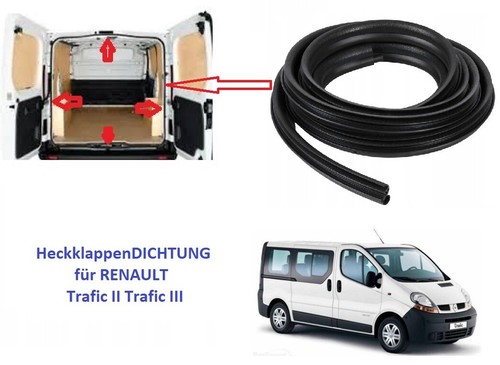 Heckklappen dichtung für