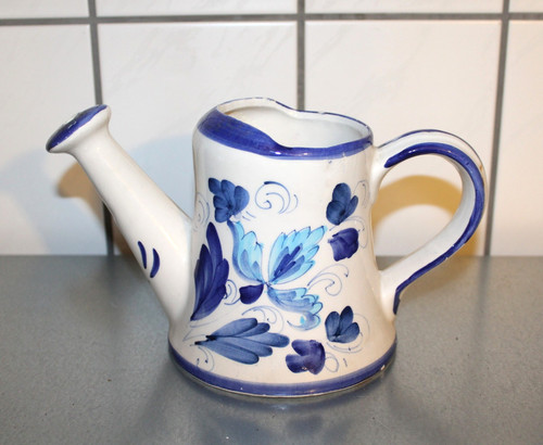 Vintage keramik gießkanne - vintage,
