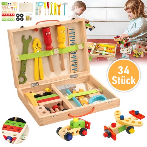 34pcs holzspielzeug - 34pcs,