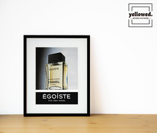 Chanel Egoiste 1991 - Vintage Werbung Anzeige Reklame - yellowed_vintageads