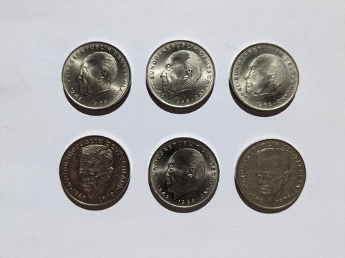 Sammlung münzen 2 dm - münzen:,