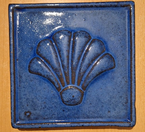 Dekorfliese blau 20 - , cm