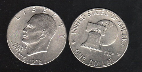 One dollar eisenhover - one,