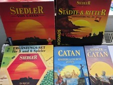 5 x Siedler von Catan Konvolut