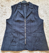 sehr gut erhaltene Weste Damenweste schwarz Grandiosa  Gr.44 s. Maße