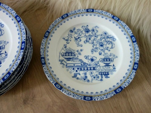 Speiseteller china blau - 1,
