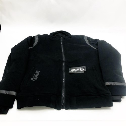 Vfluo schwarze motorradjacke - schwarze,