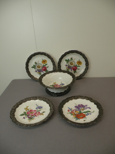 Set rosenthal obstschale mit - set,