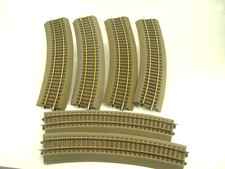 6 Stck.  Gleise gebogen R 3 -