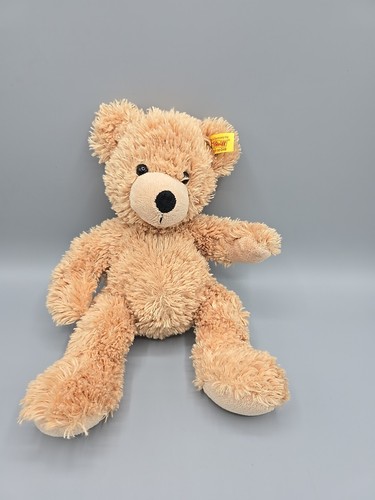 Steiff teddy bär - fynn, beige