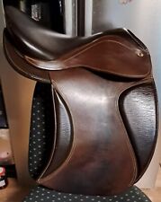Sattel Lederbaum: Hidalgo Mallorca, hellbraun/dunkelbraun, sehr gepflegt, 17,5"