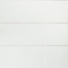 Glasmosaik Fliese Milchglas